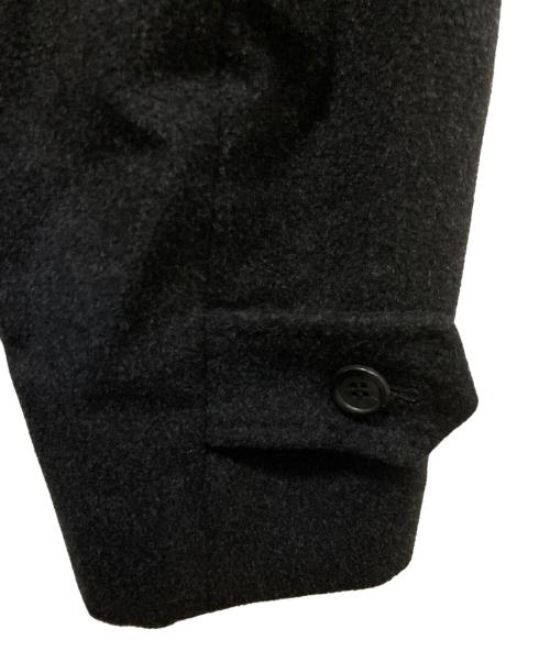 Kinloch Anderson（キンロックアンダーソン）Kinloch Anderson (キンロックアンダーソン) ウールコート ブラック サイズ:Lの古着・服飾アイテム