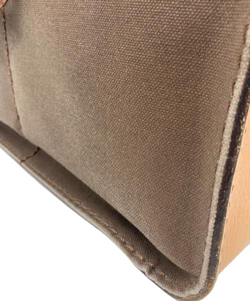 calen blosso（カレンブロッソ）Calen Blosso (カレンブロッソ) トートバッグ ブラウンの古着・服飾アイテム