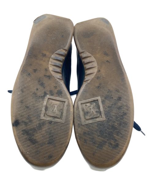 LOUIS VUITTON（ルイ ヴィトン）LOUIS VUITTON (ルイ ヴィトン) ローカットスニーカー ブラック サイズ:7　1/2の古着・服飾アイテム