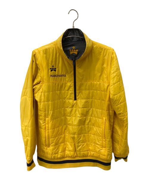 PEARLY GATES（パーリーゲイツ）PEARLY GATES (パーリーゲイツ) リバーシブルジャケット イエロー サイズ:4の古着・服飾アイテム