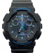 CASIOカシオ）の古着「GA-100CB」｜ブルー