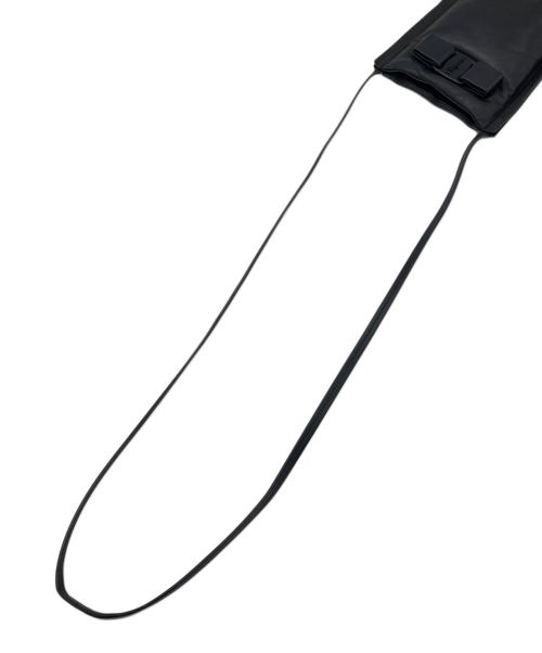 Salvatore Ferragamo（サルヴァトーレ フェラガモ）Salvatore Ferragamo (サルヴァトーレ フェラガモ) フォンケース ブラックの古着・服飾アイテム