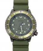 CITIZENシチズン）の古着「腕時計」｜グリーン