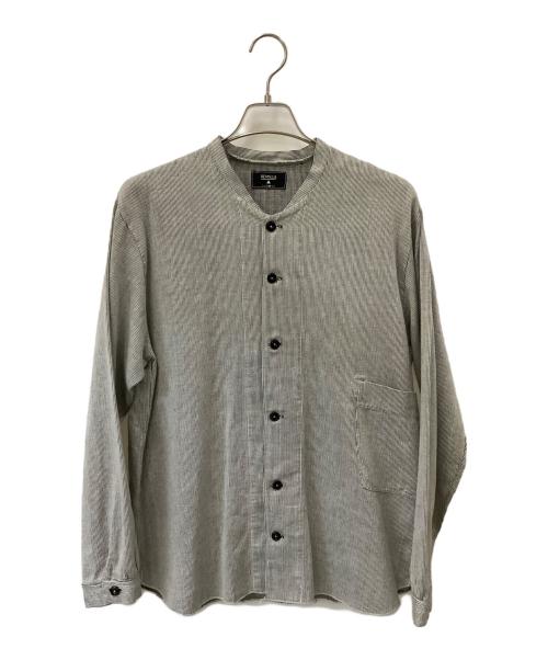 REMILLA（レミーラ）REMILLA (レミーラ) ノーカラージャケット ブラック×ホワイト サイズ:Lの古着・服飾アイテム