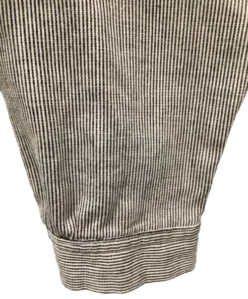 REMILLA（レミーラ）REMILLA (レミーラ) ノーカラージャケット ブラック×ホワイト サイズ:Lの古着・服飾アイテム