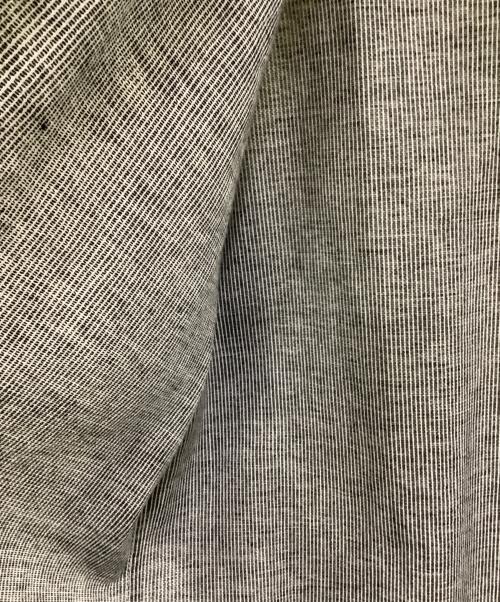 REMILLA（レミーラ）REMILLA (レミーラ) ノーカラージャケット ブラック×ホワイト サイズ:Lの古着・服飾アイテム