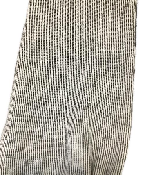 REMILLA（レミーラ）REMILLA (レミーラ) ノーカラージャケット ブラック×ホワイト サイズ:Lの古着・服飾アイテム