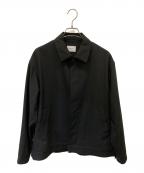 SHIPS anyシップスエニィ）の古着「ショートブルゾン」｜ブラック