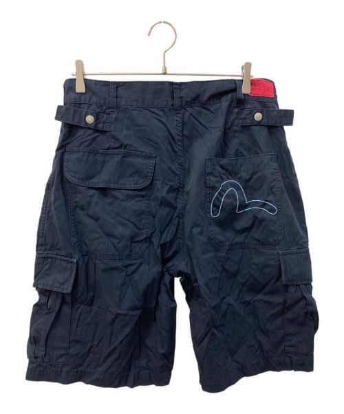 YAMANE（ヤマネ）YAMANE (ヤマネ) カーゴハーフパンツ ネイビー サイズ:32の古着・服飾アイテム