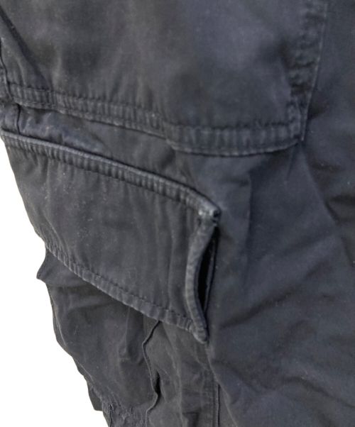 YAMANE（ヤマネ）YAMANE (ヤマネ) カーゴハーフパンツ ネイビー サイズ:32の古着・服飾アイテム
