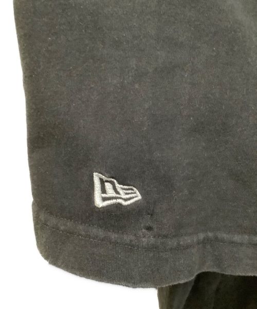 YOHJI YAMAMOTO（ヨウジヤマモト）YOHJI YAMAMOTO (ヨウジヤマモト) New Era (ニューエラ) 半袖カットソー ブラック サイズ:XXLの古着・服飾アイテム