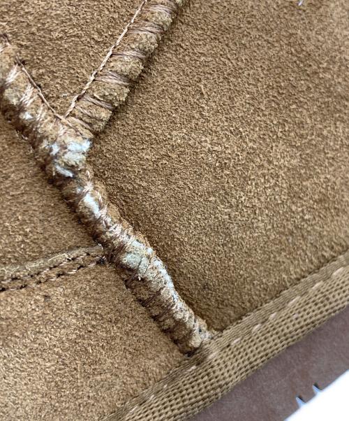 MINNETONKA（ミネトンカ）MINNETONKA (ミネトンカ) ムートンショートブーツ ブラウン サイズ:22cm(5)の古着・服飾アイテム