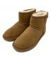 MINNETONKA（ミネトンカ）の古着「ムートンショートブーツ」｜ブラウン