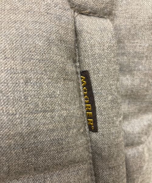 MOORER（ムーレー）MOORER (ムーレー) ダウンベスト グレー サイズ:46の古着・服飾アイテム