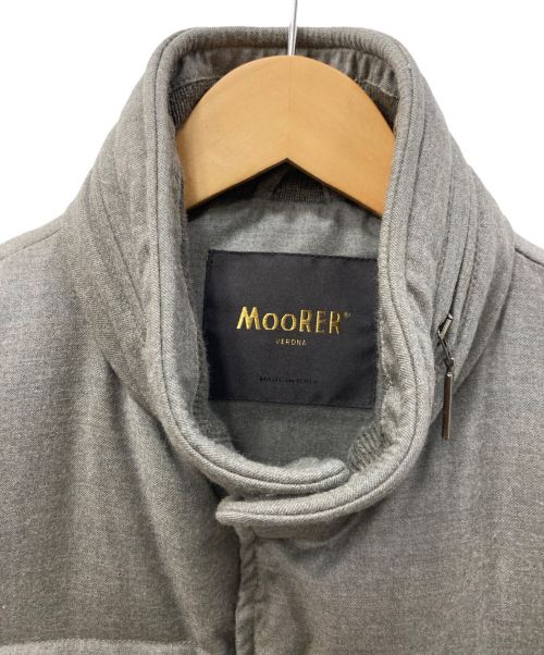 MOORER（ムーレー）MOORER (ムーレー) ダウンベスト グレー サイズ:46の古着・服飾アイテム