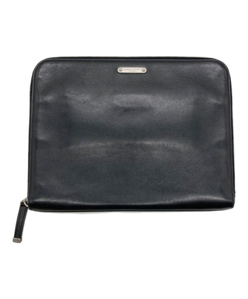 Saint Laurent Paris（サンローランパリ）Saint Laurent Paris (サンローランパリ) クラッチバッグ ブラックの古着・服飾アイテム