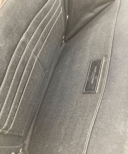 Saint Laurent Paris（サンローランパリ）Saint Laurent Paris (サンローランパリ) クラッチバッグ ブラックの古着・服飾アイテム