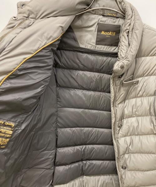 MOORER（ムーレー）MOORER (ムーレー) ダウンコート ベージュ サイズ:42の古着・服飾アイテム