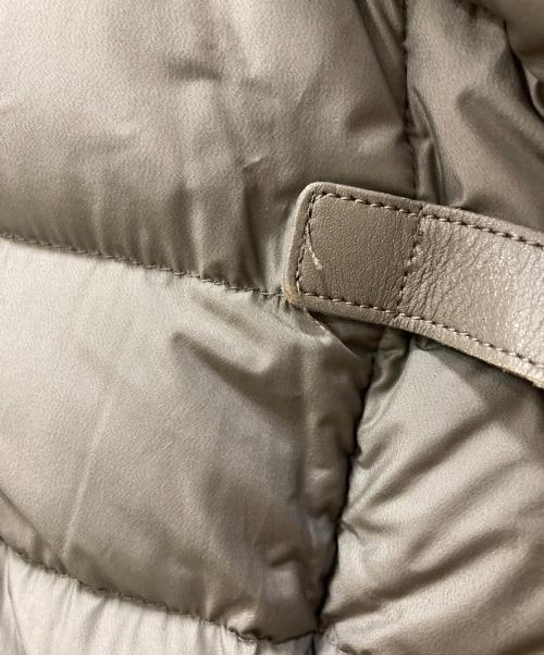 MOORER（ムーレー）MOORER (ムーレー) ダウンコート ベージュ サイズ:42の古着・服飾アイテム