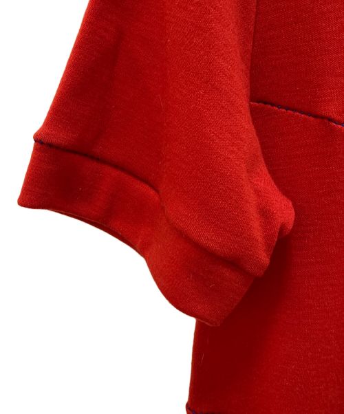ISSEY MIYAKE FETE（イッセイミヤケフェット）ISSEY MIYAKE FETE (イッセイミヤケフェット) ニットワンピース レッド サイズ:3の古着・服飾アイテム