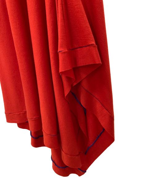 ISSEY MIYAKE FETE（イッセイミヤケフェット）ISSEY MIYAKE FETE (イッセイミヤケフェット) ニットワンピース レッド サイズ:3の古着・服飾アイテム