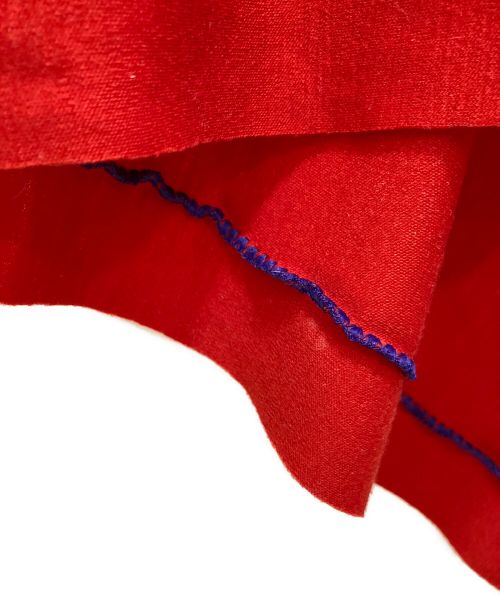 ISSEY MIYAKE FETE（イッセイミヤケフェット）ISSEY MIYAKE FETE (イッセイミヤケフェット) ニットワンピース レッド サイズ:3の古着・服飾アイテム