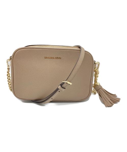 MICHAEL KORS（マイケル・コース）MICHAEL KORS (マイケル・コース) ショルダーバッグ ベージュの古着・服飾アイテム