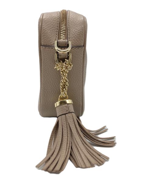 MICHAEL KORS（マイケル・コース）MICHAEL KORS (マイケル・コース) ショルダーバッグ ベージュの古着・服飾アイテム