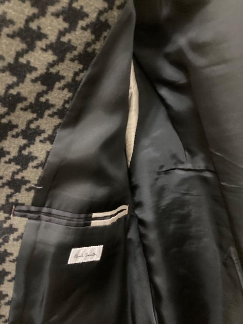 PAUL SMITH（ポールスミス）PAUL SMITH (ポールスミス) チェスターコート グレー サイズ:Lの古着・服飾アイテム