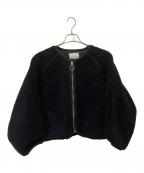 NUMBER (N)INEナンバーナイン）の古着「ボアジャケット」｜ブラック
