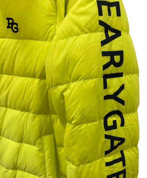 PEARLY GATES（パーリーゲイツ）PEARLY GATES (パーリーゲイツ) ダウンジャケット イエロー サイズ:Oの古着・服飾アイテム