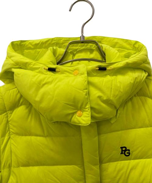 PEARLY GATES（パーリーゲイツ）PEARLY GATES (パーリーゲイツ) ダウンジャケット イエロー サイズ:Oの古着・服飾アイテム