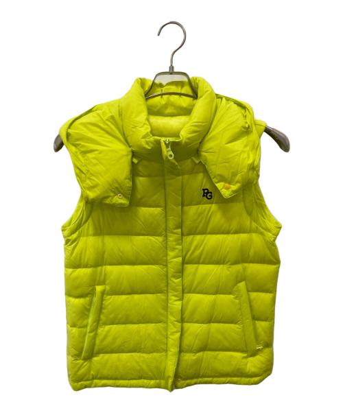 PEARLY GATES（パーリーゲイツ）PEARLY GATES (パーリーゲイツ) ダウンジャケット イエロー サイズ:Oの古着・服飾アイテム