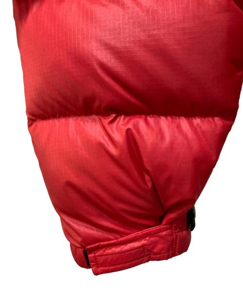 THE NORTH FACE（ザ ノース フェイス）THE NORTH FACE (ザ ノース フェイス) ヌプシジャケット レッド×ブラック サイズ:Lの古着・服飾アイテム