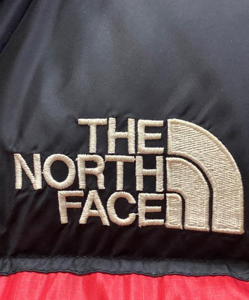 THE NORTH FACE（ザ ノース フェイス）THE NORTH FACE (ザ ノース フェイス) ヌプシジャケット レッド×ブラック サイズ:Lの古着・服飾アイテム