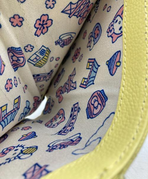 Samantha Thavasa PETIT CHOICE（サマンサタバサプチチョイス）Samantha Thavasa PETIT CHOICE (サマンサタバサプチチョイス) Sanrio (サンリオ) 2つ折りウォレット ライトイエローの古着・服飾アイテム