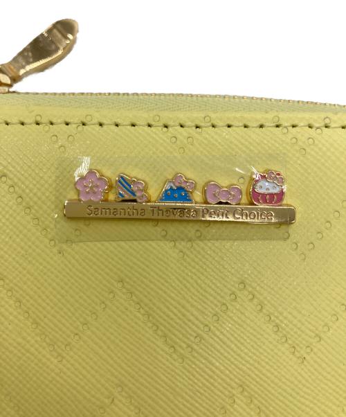 Samantha Thavasa PETIT CHOICE（サマンサタバサプチチョイス）Samantha Thavasa PETIT CHOICE (サマンサタバサプチチョイス) Sanrio (サンリオ) 2つ折りウォレット ライトイエローの古着・服飾アイテム
