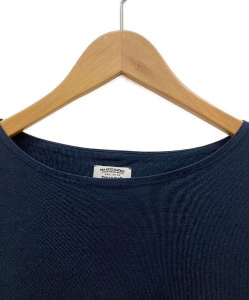 MAATEE&SONS（マーティーアンドサンズ）MAATEE&SONS (マーティーアンドサンズ) 半袖カットソー ネイビー サイズ:3の古着・服飾アイテム