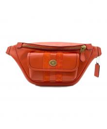 COACH（コーチ）の古着「ウエストバッグ」｜オレンジ