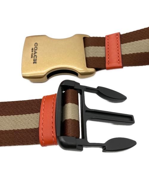 COACH（コーチ）COACH (コーチ) ウエストバッグ オレンジの古着・服飾アイテム