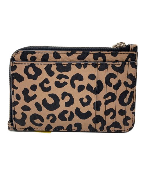 Kate Spade（ケイトスペード）Kate Spade (ケイトスペード) コインケース ベージュ×ブラックの古着・服飾アイテム