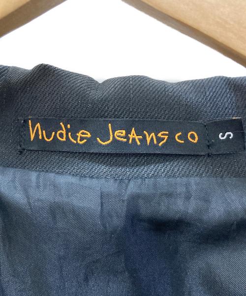 NUDIE JEANS（ヌーディー・ジーンズ）NUDIE JEANS (ヌーディー・ジーンズ) SID BIKER JACKET ブラック サイズ:Sの古着・服飾アイテム