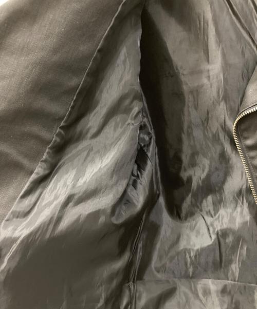 NUDIE JEANS（ヌーディー・ジーンズ）NUDIE JEANS (ヌーディー・ジーンズ) SID BIKER JACKET ブラック サイズ:Sの古着・服飾アイテム