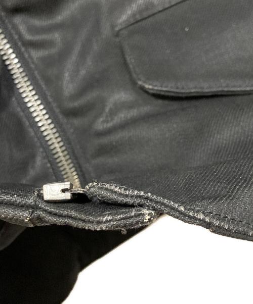 NUDIE JEANS（ヌーディー・ジーンズ）NUDIE JEANS (ヌーディー・ジーンズ) SID BIKER JACKET ブラック サイズ:Sの古着・服飾アイテム