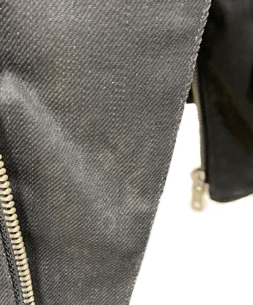 NUDIE JEANS（ヌーディー・ジーンズ）NUDIE JEANS (ヌーディー・ジーンズ) SID BIKER JACKET ブラック サイズ:Sの古着・服飾アイテム