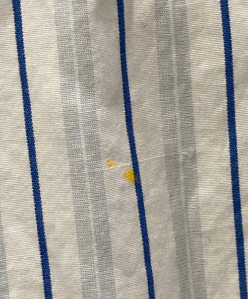 DIESEL（ディーゼル）DIESEL (ディーゼル) ストライプシャツ ホワイト×ブルー サイズ:46の古着・服飾アイテム