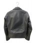 KADOYA (カドヤ) レザーライダースジャケット ブラック サイズ:M：50000円