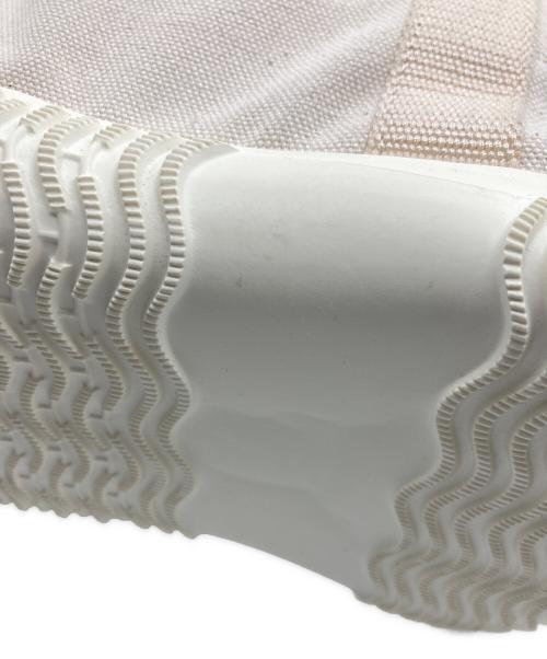 SPINGLE MOVE（スピングルムーヴ）SPINGLE MOVE (スピングルムーヴ) ソールトートバッグ ベージュ×ホワイトの古着・服飾アイテム