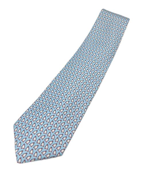 HERMES（エルメス）HERMES (エルメス) ネクタイ スカイブルー サイズ:表記なしの古着・服飾アイテム