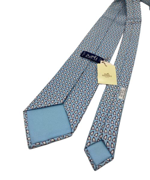 HERMES（エルメス）HERMES (エルメス) ネクタイ スカイブルー サイズ:表記なしの古着・服飾アイテム